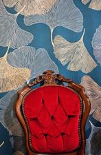 300x300 cm! Katoenen raso! Exclusieve Liberty-stof,