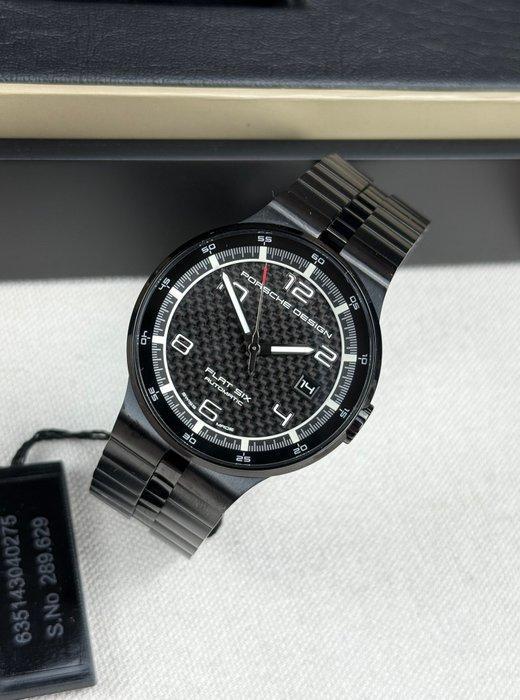 Porsche Design - Flat Six Automatic Date - P.635143040275 -, Handtassen en Accessoires, Horloges | Heren