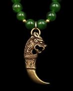 Smaragd - Boeddhistische beschermingsketting - Dragon Claw -