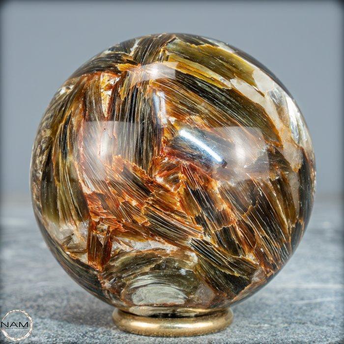 Zeldzaam natuurlijke mica Bol uit Brazilië- 388.09 g, Verzamelen, Mineralen en Fossielen