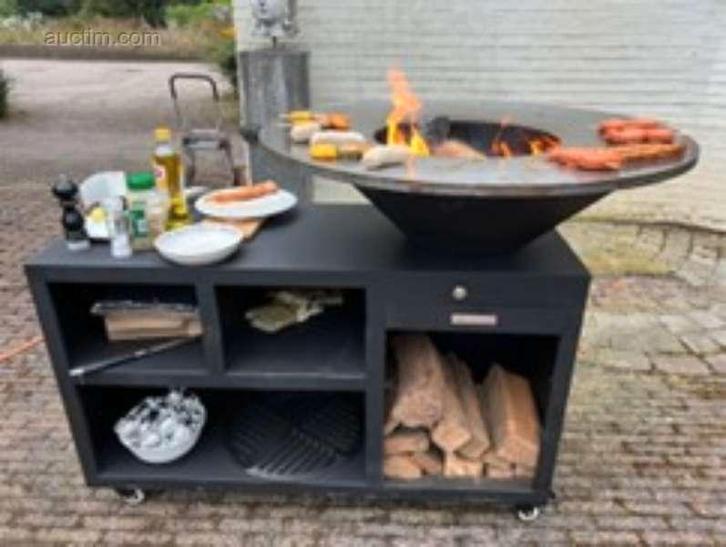 4x Sfeer BBQ zwart, Tuin en Terras, Houtskoolbarbecues, Ophalen