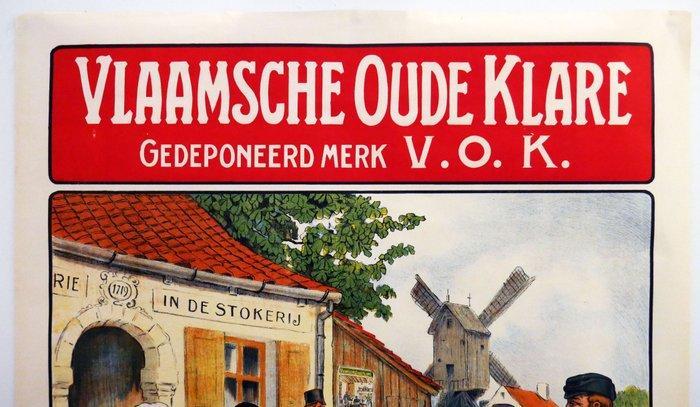 Anonymous - Vlaamsche Oude Klare Mouliez-Busschaert Kortrijk, Antiek en Kunst, Kunst | Tekeningen en Fotografie
