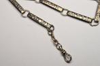 800 Zilver - Ketting - Horlogekettinghanger - Niello, Nieuw