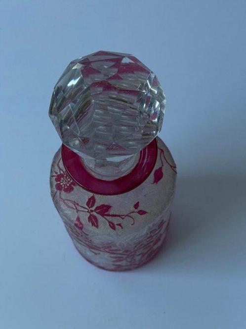Baccarat - Flacon de parfum - églantier - Cristal, Antiek en Kunst, Antiek | Glaswerk en Kristal