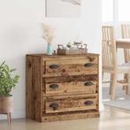 vidaXL Dressoir met lade Oud Hout 70 x 35,5 x 67,5 cm, Huis en Inrichting, Verzenden, Nieuw