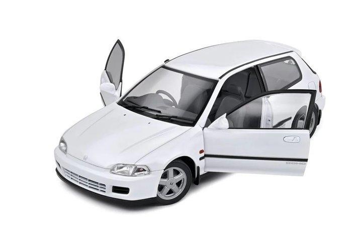 Solido 1:18 - Modelauto - Honda Civic EG6 - 1991 - Wit, Hobby en Vrije tijd, Modelauto's | 1:5 tot 1:12