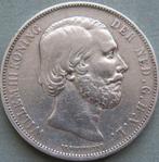 Nederland. Willem III. 2 1/2 Gulden 1874 (Zonder