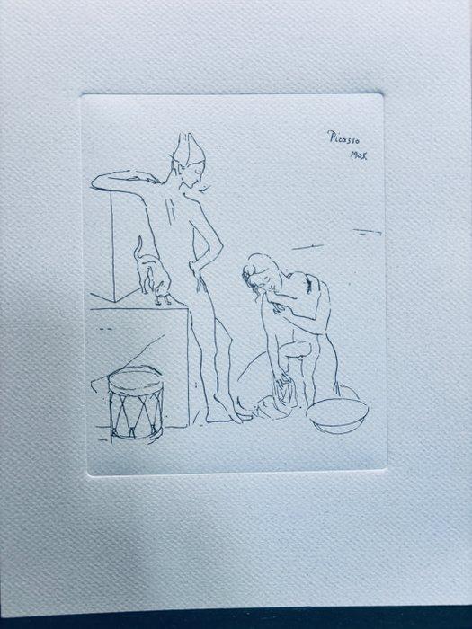 Pablo Picasso (1881-1973) - Le bain 1905, Antiek en Kunst, Antiek | Overige Antiek