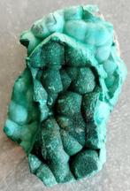 Malachite en copert - forme botryoïdale, structure