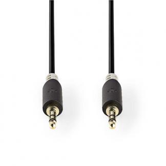 3.5 mm jack kabel | Nedis | 5 meter (Stereo, Verguld), Audio, Tv en Foto, Audiokabels en Televisiekabels, Verzenden