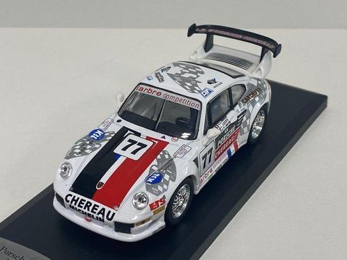 Solido 1:43 - 1 - Voiture miniature - Porsche 911 GT2 #77, Hobby en Vrije tijd, Modelauto's | 1:5 tot 1:12