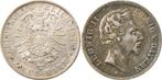 Duitsland 2 Mark Ludwig Ii 1876 D Bayern vorzueglich/f vo..., Postzegels en Munten, Verzenden, België