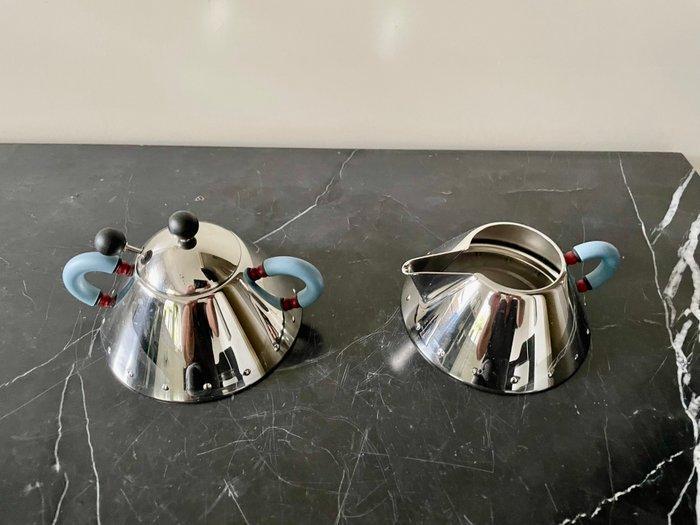 Alessi - Michael Graves - Suiker en roomstel (2) - 9096,, Antiek en Kunst, Antiek | Meubels | Stoelen en Sofa's