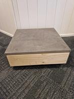 Laag verrijdbaar meubel 67x69x26cm hout gebruikt, Ophalen of Verzenden, Nieuw in verpakking