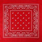 Haarband Bandana Zakdoek – Paisley Print – Rood, Handtassen en Accessoires, Nieuw