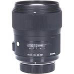 Tweedehands Sigma 35mm f/1.4 DG HSM Art Nikon F CM6672, Audio, Tv en Foto, Foto | Lenzen en Objectieven, Overige typen, Gebruikt