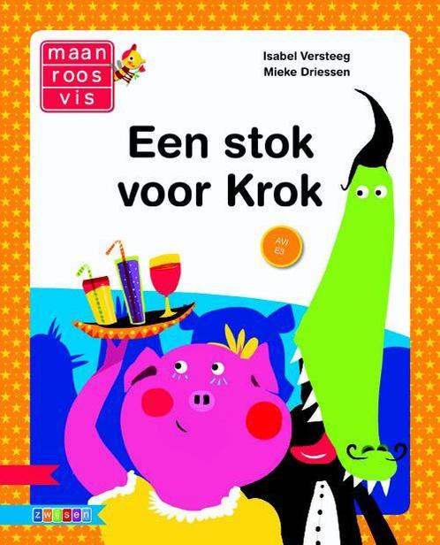 Maan roos vis  -   Een stok voor Krok 9789048721412, Boeken, Kinderboeken | Jeugd | onder 10 jaar, Gelezen, Verzenden