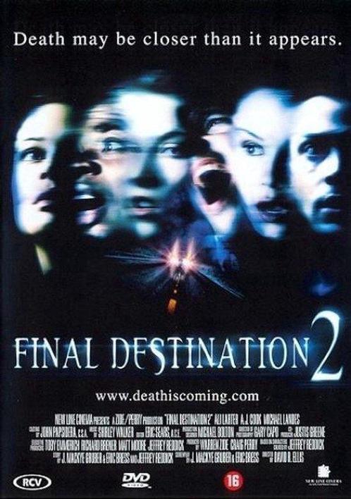 Final Destination 2 (dvd tweedehands film), CD & DVD, DVD | Action, Enlèvement ou Envoi