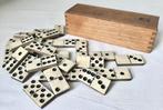 Antiek Dominospel - Bordspel - gemaakt van ebbenhout en been, Antiek en Kunst