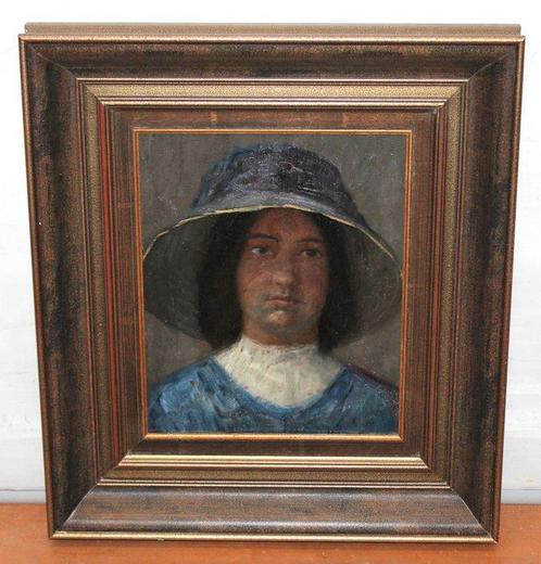 Paul Sieffert (1874-1957) - Retrato femenino, Antiek en Kunst, Kunst | Schilderijen | Klassiek