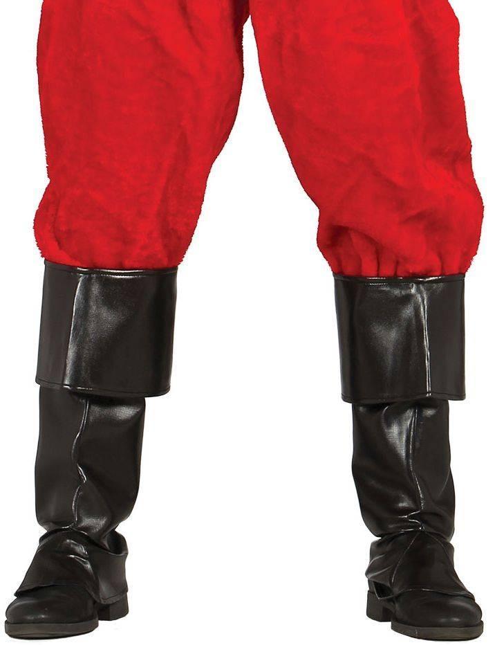 Kerstman Beenkappen 2st, Hobby en Vrije tijd, Feestartikelen, Nieuw, Verzenden