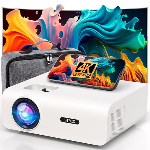 Strex Beamer - 1080P Full HD - 15000 Lumen - Draadloos, TV, Hi-fi & Vidéo, Projecteurs vidéo, Envoi