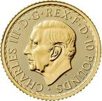 1/10 Ounce - Goud .999 - 2025 - Britannia Charles III fine, Postzegels en Munten, Edelmetalen en Baren