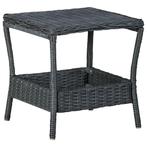 Poly Rattan Tafel 45x45 | Tweede Kansje | OP = OP, Tuin en Terras, Verzenden, Nieuw, Kunststof