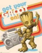 Marvel Guardians of the Galaxy Poster Groot 40 x 50 cm, Ophalen of Verzenden