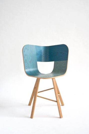 Colé Italia - Lorenz + Kaz - Stoel (2) - Tria Wood 4 - Denim