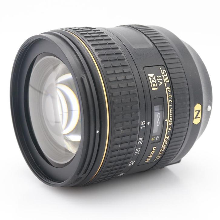 Nikon AF-S 16-80mm F/2.8-4E VR ED DX | Tweedehands, Audio, Tv en Foto, Foto | Lenzen en Objectieven, Zo goed als nieuw, Verzenden