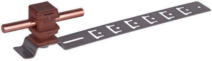 Dehn Dakdoorvoerhouder StSt/Plastic Bruin H16mm Rd 8mm -, Doe-het-zelf en Bouw, Elektriciteit en Kabels, Verzenden