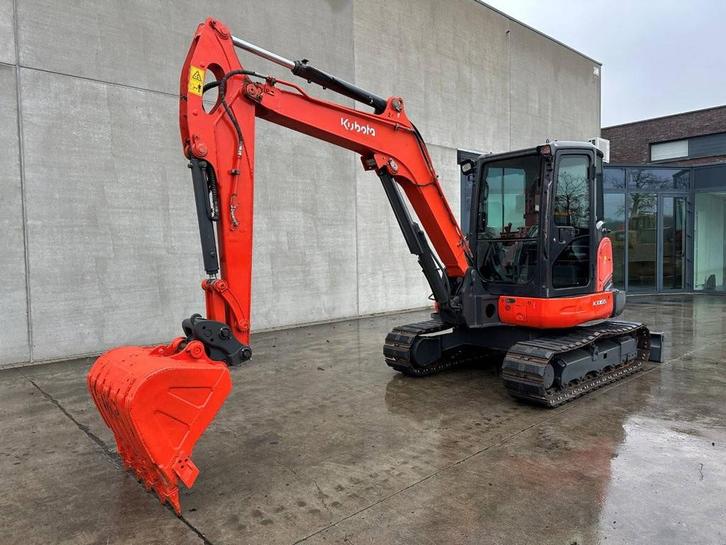 Veiling: Rupsgraafmachine Kubota KX165-5 Diesel 2016, Articles professionnels, Machines & Construction | Grues & Excavatrices