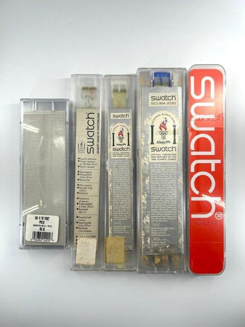 Lot of 5 Swatch Olympic Watches - Horloge, Verzamelen, Overige Verzamelen