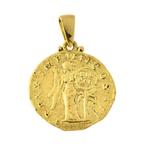 Munthanger - 18 karaat Geel goud