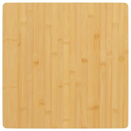 vidaXL Tafelblad 40x40x4 cm bamboe, Huis en Inrichting, Tafelonderdelen, Nieuw, Verzenden