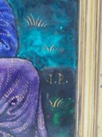 Plaque de Limoges avec une scène de la vie de Saint Hubertus, Antiek en Kunst