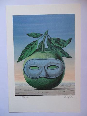 René Magritte (1898-1967), despues de - The  misterious Mask