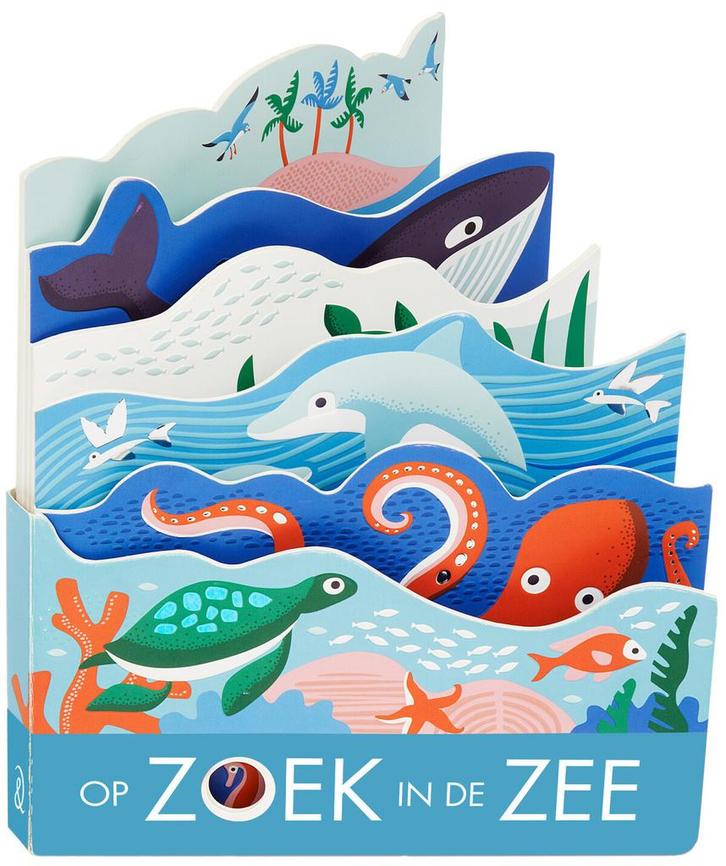 Op zoek in de zee (9789021679105, Laura Baker), Antiquités & Art, Antiquités | Livres & Manuscrits, Envoi