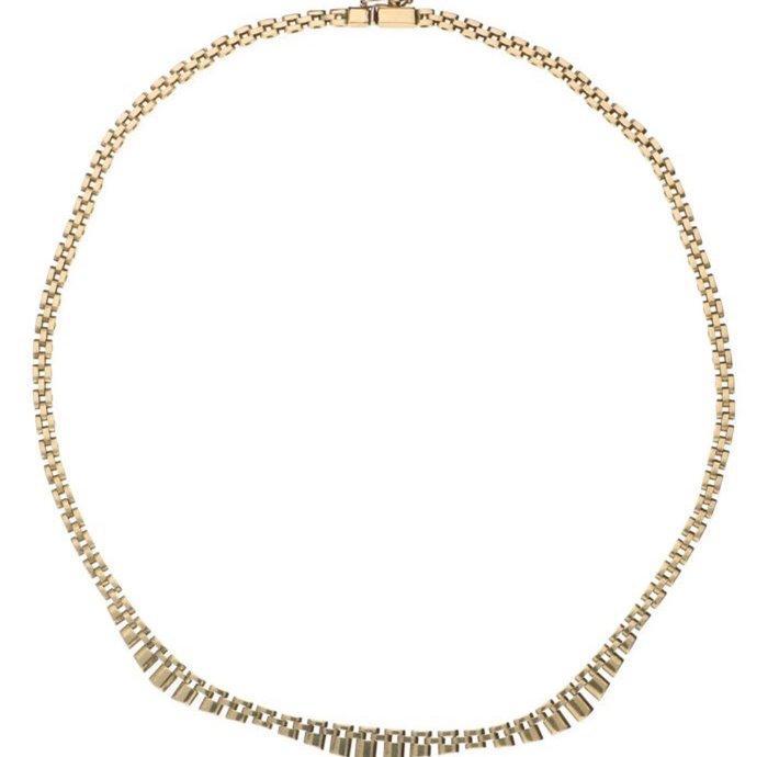 Halsketting - 18 karaat Geel goud - 18Kt geelgouden ketting, Handtassen en Accessoires, Kettingen