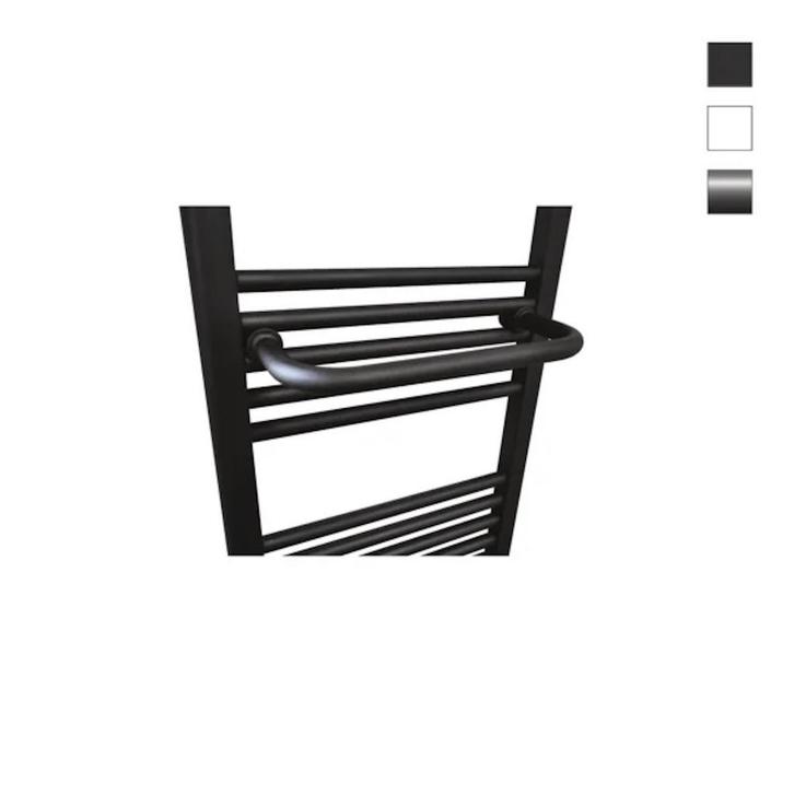 Handdoekbeugel voor Sanicare Radiatoren 35 cm Mat Zwart, Doe-het-zelf en Bouw, Sanitair, Bad, Nieuw, Ophalen of Verzenden