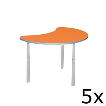 Kleutertafel | Verstelbaar | Oranje | Voor Kinderen, Verzenden