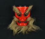 Noh masker - Hout - Sarutahiko Tengu (Zonder minimumprijs)