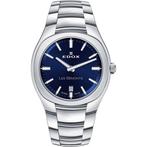 Edox - Les Bèmonts Silver Blue Watch - 57004-3-BUIN - Dames, Handtassen en Accessoires, Horloges | Heren, Nieuw