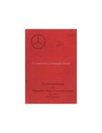 1934 MERCEDES BENZ TYPE 500 KOMPRESSOR INSTRUCTIEBOEKJE DU.., Ophalen of Verzenden
