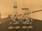 finest kristal handcut - Drinkservies (42) - 24 kt goud