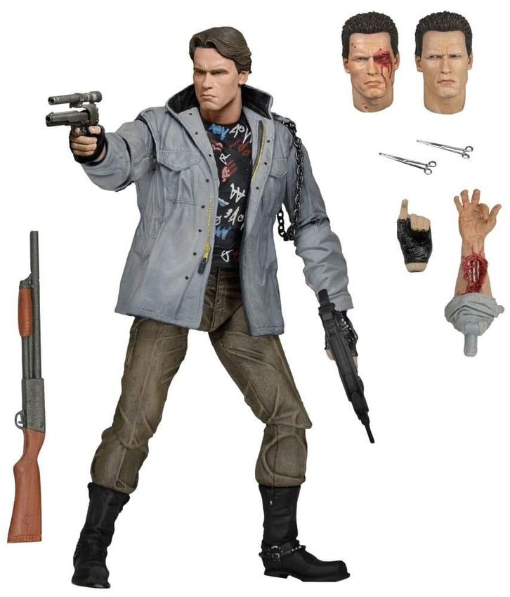 Terminator Action Figure Ultimate T-800 (Tech Noir) 18 cm, Verzamelen, Film en Tv, Ophalen of Verzenden