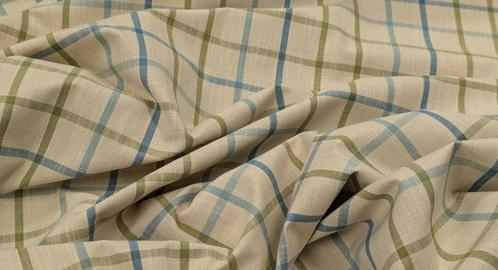 Classico e naturale: il design a scacchi firmato Eger cm 630, Antiek en Kunst, Antiek | Tapijten, Tafelkleden en Textiel