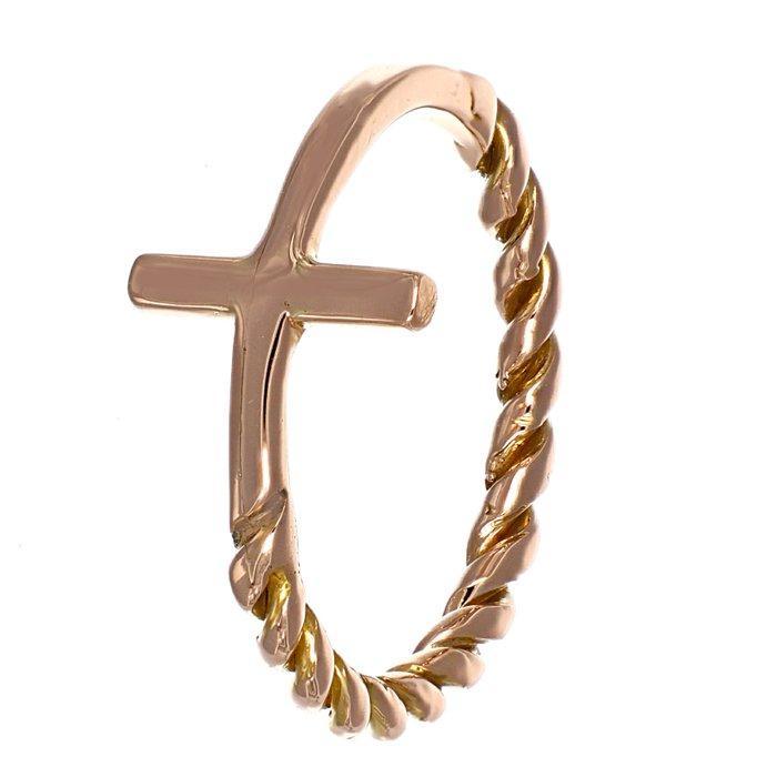 Ring - 18 karaat Geel goud, Handtassen en Accessoires, Ringen