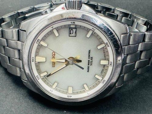 Seiko - Solar Radio Wave Control - Zonder Minimumprijs -, Handtassen en Accessoires, Horloges | Antiek